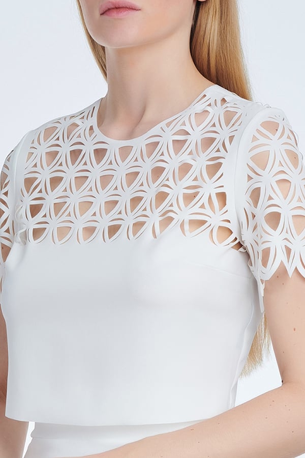 ΜΠΛΟΥΖΑ CUTCUUTUR - WHITE